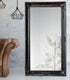 Felicity Ornate Black Wall Mirror