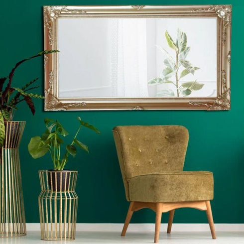 Felicity Ornate Champagne Wall Mirror