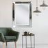 Natalia Silver Mirrored Frame Wall Mirror