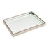Zeta Antique Silver Mirrored Tray