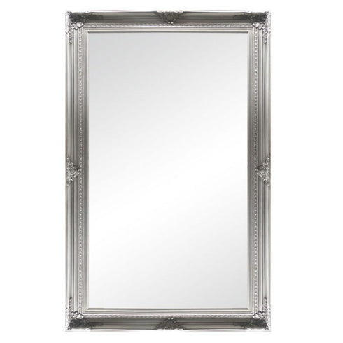 Freda Ornate Silver Wall Mirror