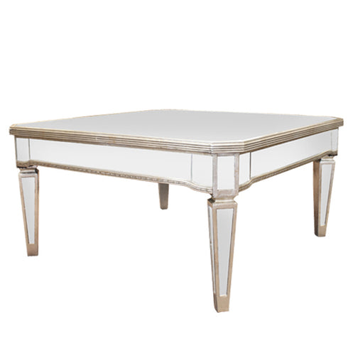 Elias Square Mirrored Coffee Table