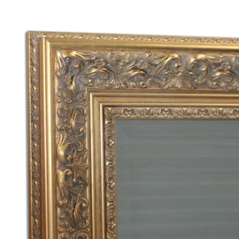 Cade Ornate Wall Mirror Gold