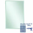 Montana Rectangle Bevel Edge Bathroom Wall Mirror