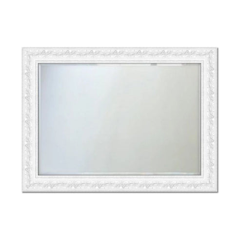 Cade Ornate Wall Mirror White