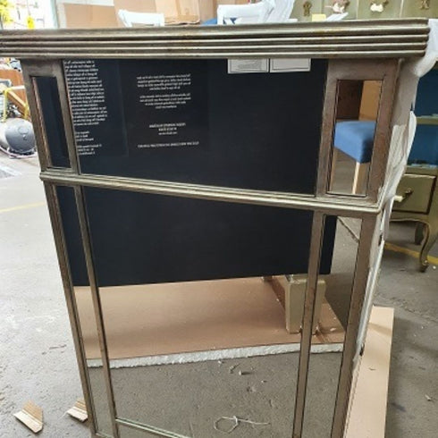 Deana Antique Mirrored Drawer Chest