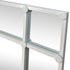 Allen White Window Style Wall Mirror
