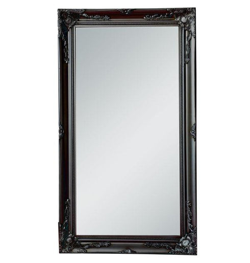 Felicity Ornate Black Wall Mirror