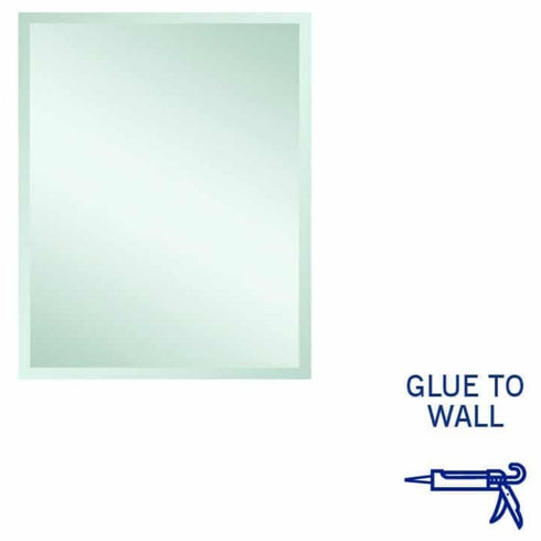Montana Rectangle Bevel Edge Bathroom Wall Mirror