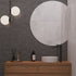 Hamilton D-shaped Bathroom Wall Mirror