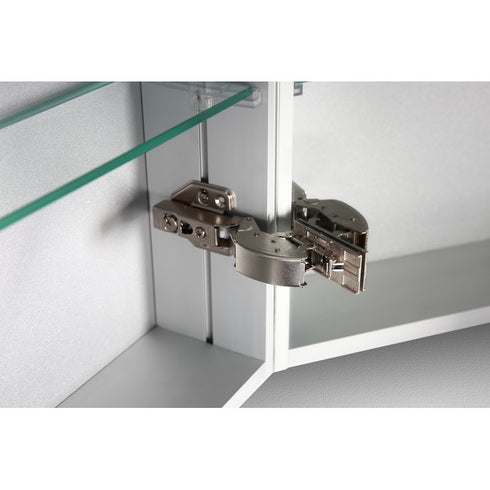 Alessio Italian LED Bathroom Mirrored Shaving Cabinet