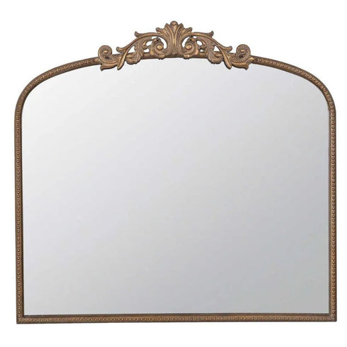 Melora Gold Arched Wall Mirror