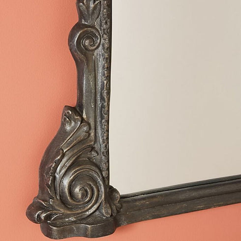 Audrey Black Arch Wall Mirror