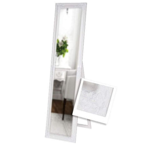 Tuscany White Gloss Dress Mirror