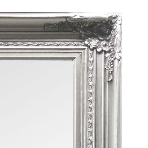 Freda Ornate Silver Wall Mirror