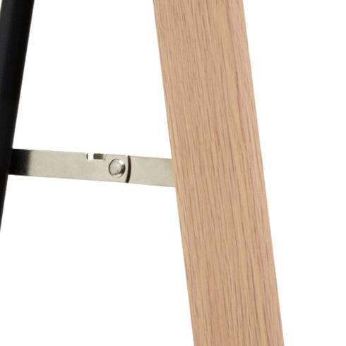 Simplicity Curve Oak Standing Mirror