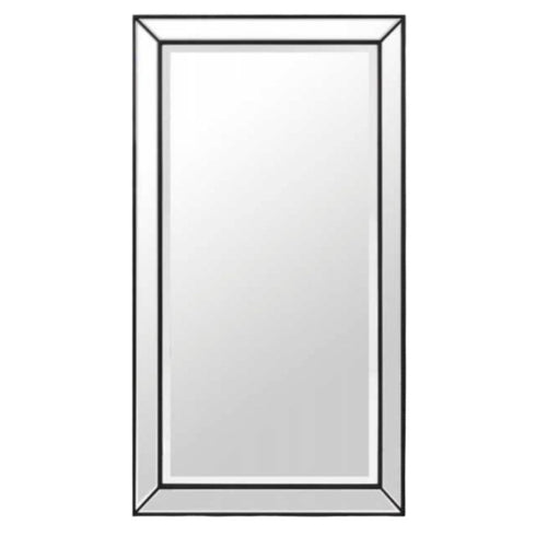 Elsa Black Beaded Wall Mirror