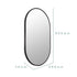 Aaden Pill Black Wall Mirror