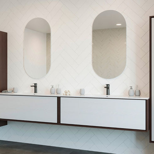 Emrys Oval Bathroom Wall Mirror