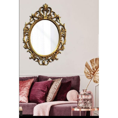 Victoria Gold Wall Mirror