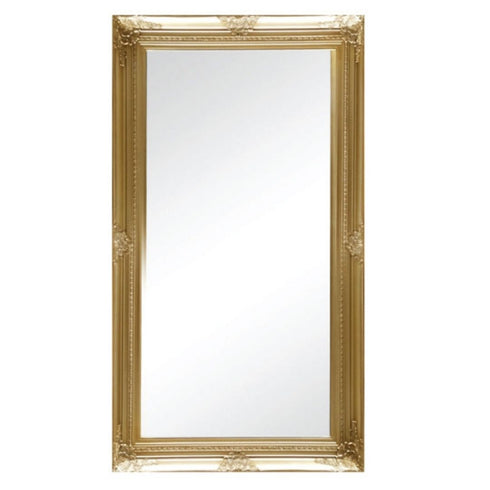 Freda Ornate Gold Wall Mirror