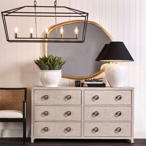 Talbert Gold Wall Mirror