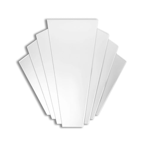 Carolina Art Deco Fan Wall Mirror
