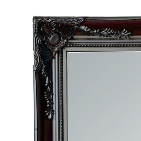 Felicity Ornate Black Wall Mirror