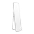 Simplicity Curve Silver Standing Mirror