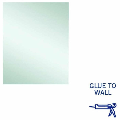 Jackson Rectangle Polished Edge Bathroom Wall Mirror