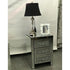 Nila Mirrored Bedside Table