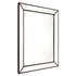 Zeta Beaded Black Wall Mirror