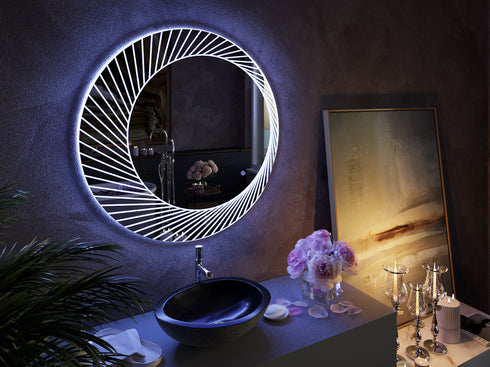 Bucciano Italian Antifog LED Bathroom Mirror