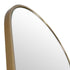 Aaden Pill Satin Brass Wall Mirror