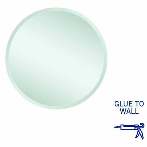 Kent Bevelled Round Wall Mirror