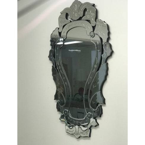 Venetian Frameless Scroll Wall Mirror