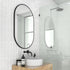 Aaden Pill Black Wall Mirror