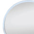 Angela White Round Wall Mirror