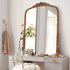 Audrey Gold Arch Wall Mirror