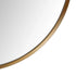 Apsel Arch Brushed Brass Wall Mirror
