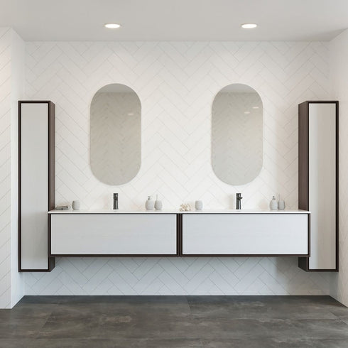 Emrys Oval Bathroom Wall Mirror
