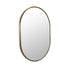 Aaden Pill Satin Brass Wall Mirror