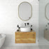 Aaden Pill Satin Brass Wall Mirror