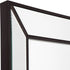 Zeta Beaded Black Wall Mirror