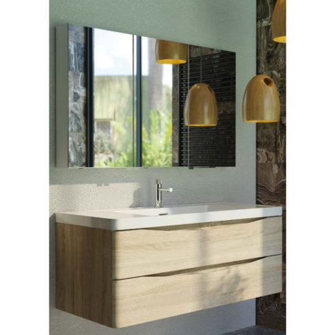 Carmelo Italian LED Mirrored Bathroom Shaving Cabinet