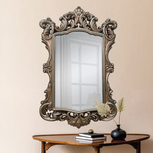 Odessa Antique Champagne Wall Mirror