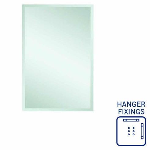 Montana Rectangle Bevel Edge Bathroom Wall Mirror
