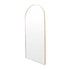 Bjorn Arch Brass Wall Mirror