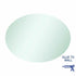Cody Polished Oval Bathroom Mirror