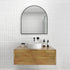 Apsel Arch Black Wall Mirror
